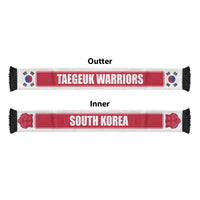 South Korea 2026 Football Soccer Scarf Go Taegeuk Warriors
