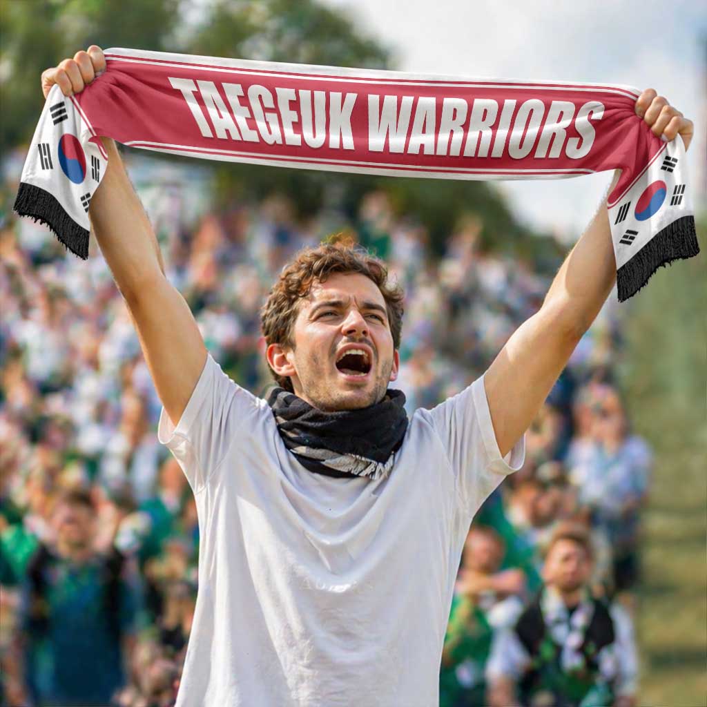 South Korea 2026 Football Soccer Scarf Go Taegeuk Warriors