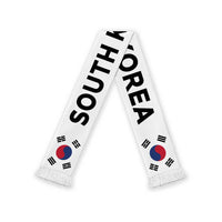 South Korea Football 2026 Soccer Scarf Flag Style