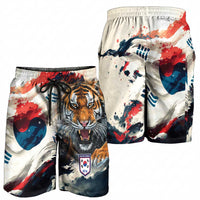 South Korea Football Champions Shorts for Men Tigers of Asia