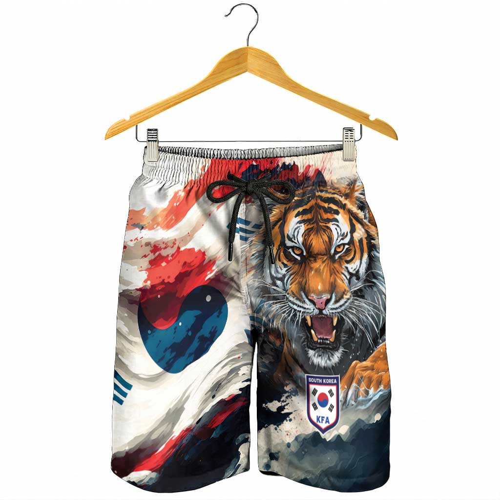 South Korea Football Champions Shorts for Men Tigers of Asia