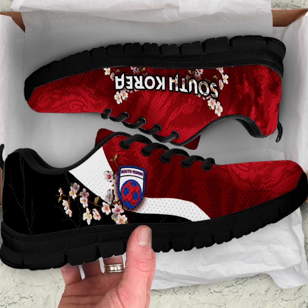 South Korea Football Sneakers Tiger Mugunghwa Flower Minimal Style
