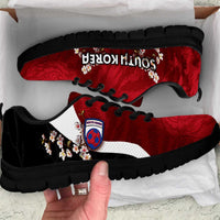 South Korea Football Sneakers Tiger Mugunghwa Flower Minimal Style