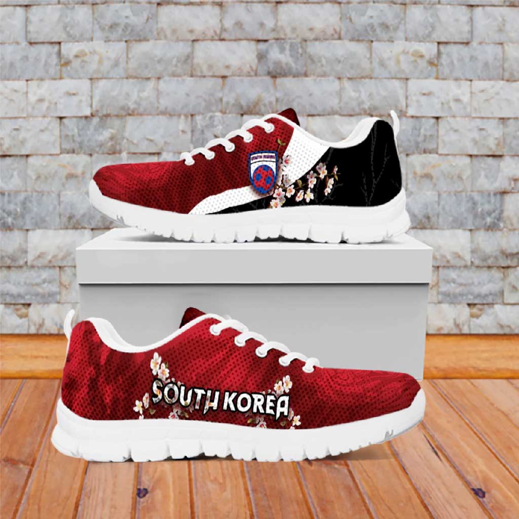 South Korea Football Sneakers Tiger Mugunghwa Flower Minimal Style