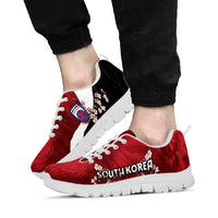 South Korea Football Sneakers Tiger Mugunghwa Flower Minimal Style
