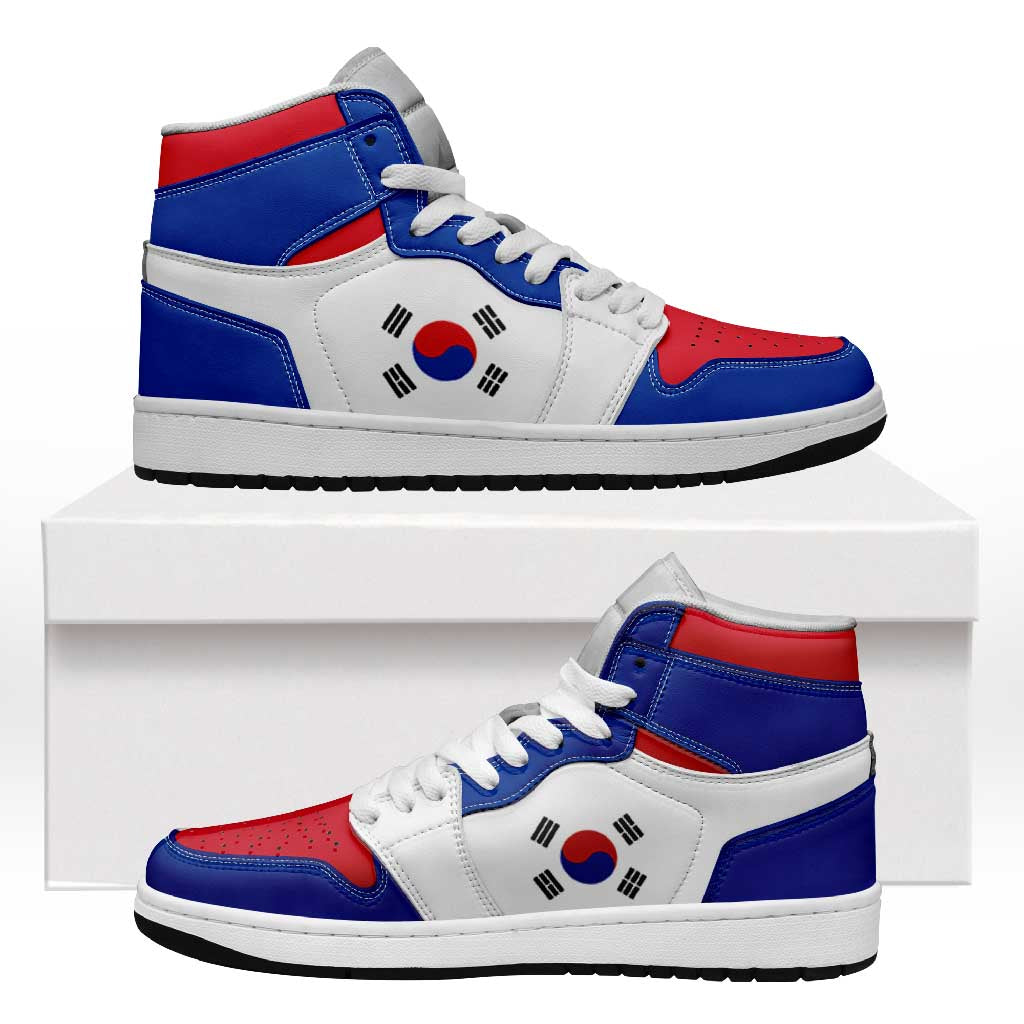 South Korea High Sneakers AJ1 Classic National Flag Style - Wonder Print Shop