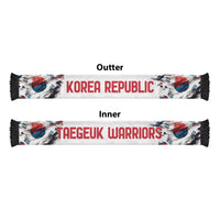 South Korea World Football 2026 Soccer Scarf National Pride Never Stops