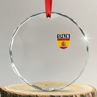 Spain 1st Star Espana Football Crest Crystal Glass Ornament
