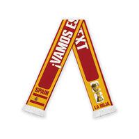 Spain 2026 Football Personalised Soccer Scarf Vamos Espana