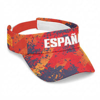 Spain 2026 Football Sun Visor Cap Vamos Espana