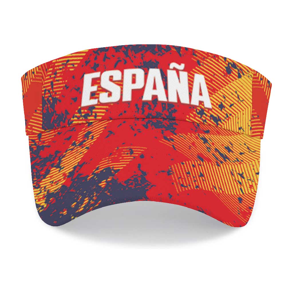 Spain 2026 Football Sun Visor Cap Vamos Espana