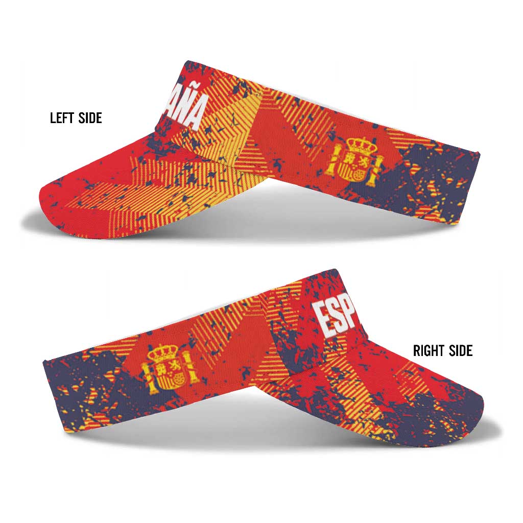 Spain 2026 Football Sun Visor Cap Vamos Espana