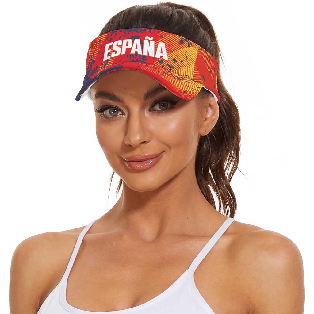 Spain 2026 Football Sun Visor Cap Vamos Espana