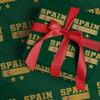 Spain Champions 2026 Second Star Wrapping Paper Roll Espana Coat of Arms