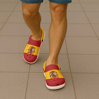 Spain Clogs Shoes Flag Color Inspiration - Wonder Print Shop