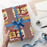Spain Espana Soccer Football Fan Spanish Flag Wrapping Paper Roll