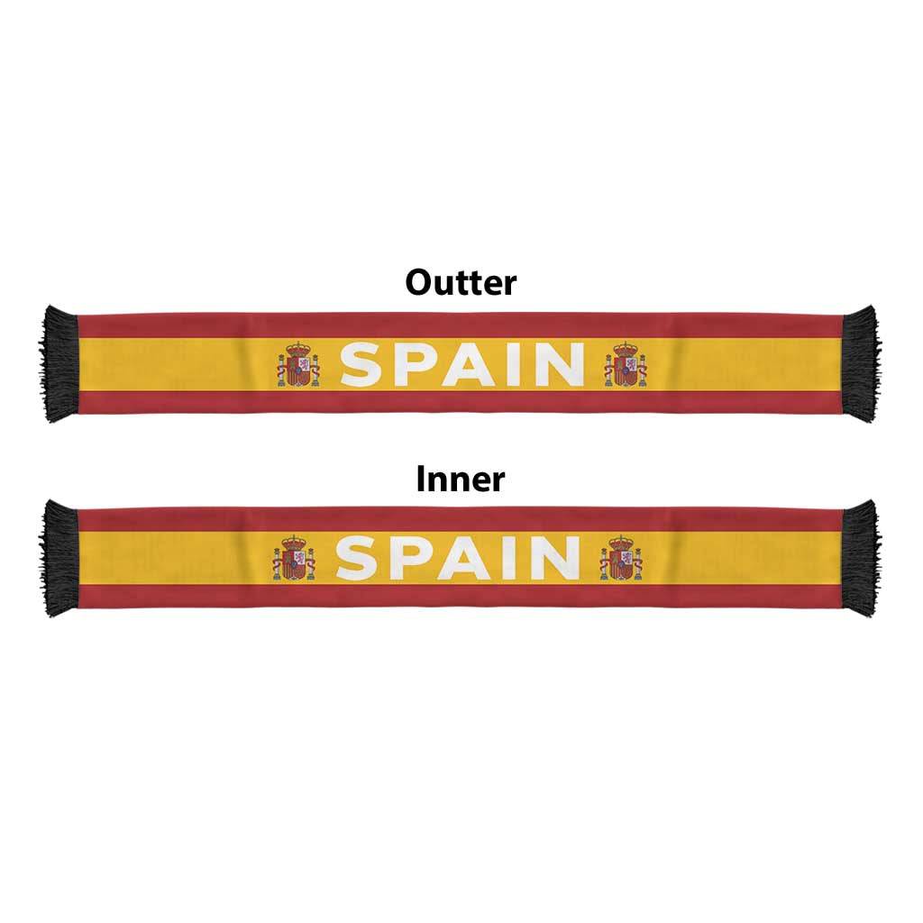 Spain Football 2026 Soccer Scarf Flag Style