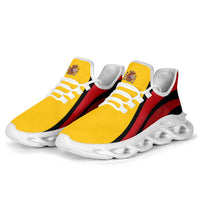 Spain Football Clunky Sneakers Flag-Inspired Curve Style