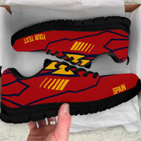 Spain Football Nations 2026 Personalized Sneakers Sporty Pattern