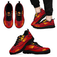 Spain Football Nations 2026 Personalized Sneakers Sporty Pattern