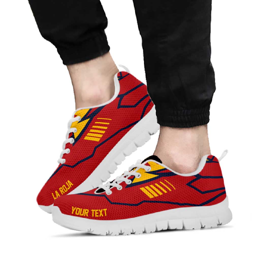 Spain Football Nations 2026 Personalized Sneakers Sporty Pattern