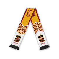 Spain Football Nations 2026 Soccer Scarf Sporty Pattern