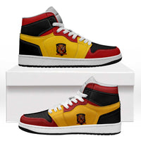 Spain High Sneakers AJ1 Classic National Flag Style - Wonder Print Shop