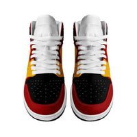 Spain High Sneakers AJ1 Classic National Flag Style - Wonder Print Shop