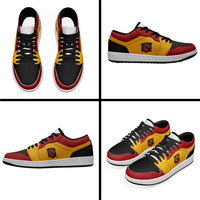 Spain Low Sneakers Classic National Flag Style - Wonder Print Shop