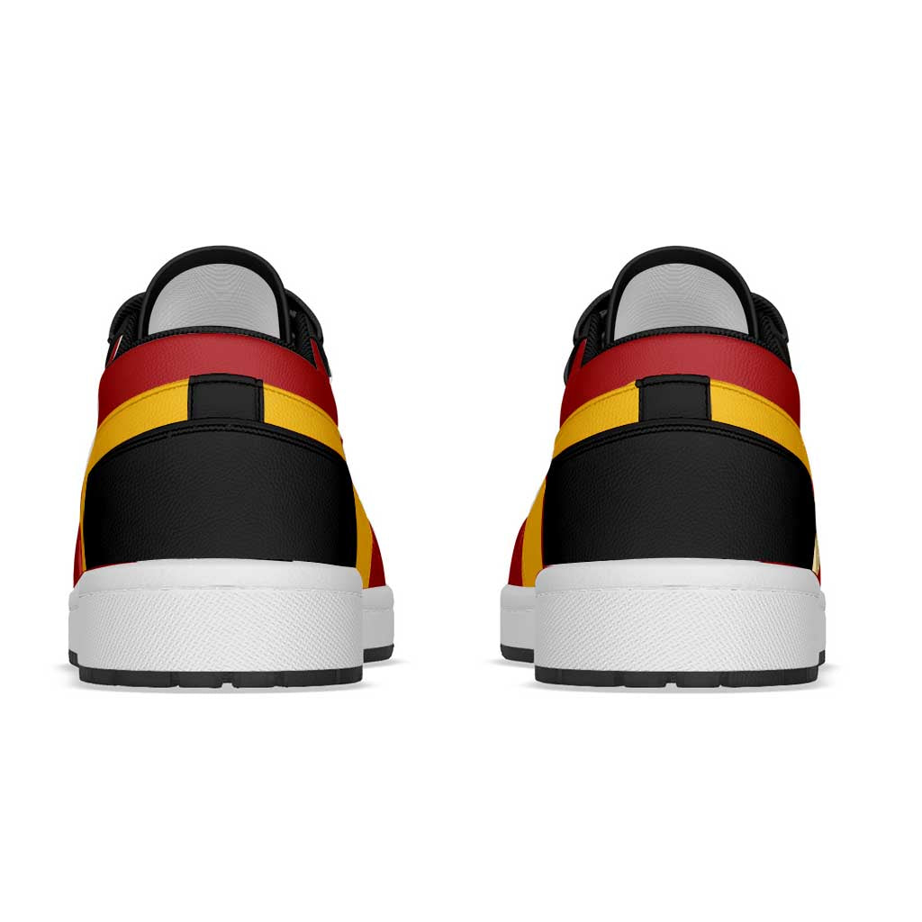 Spain Low Sneakers Classic National Flag Style - Wonder Print Shop
