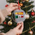 Spain Mexico Heritage Pride Crystal Glass Ornament Yes I'm Both Identity Roots for Hispanics Latinos - Wonder Print Shop