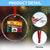 Spain Mexico Heritage Pride Crystal Glass Ornament Yes I'm Both Identity Roots for Hispanics Latinos - Wonder Print Shop