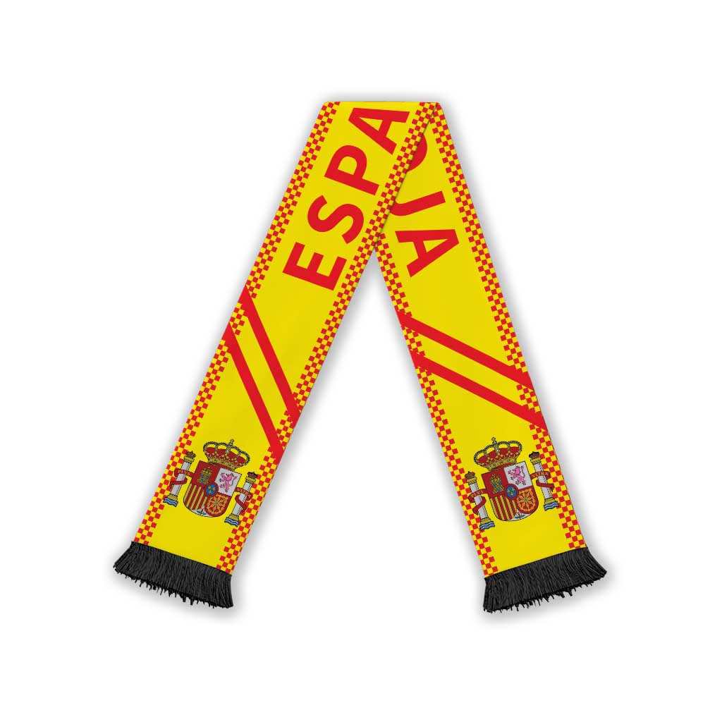 Spain World Football 2026 Soccer Scarf Go La Roja Road To Glory