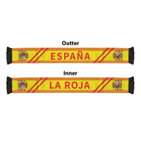 Spain World Football 2026 Soccer Scarf Go La Roja Road To Glory