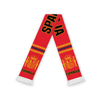 Spain World Football 2026 Soccer Scarf National Pride Never Stops