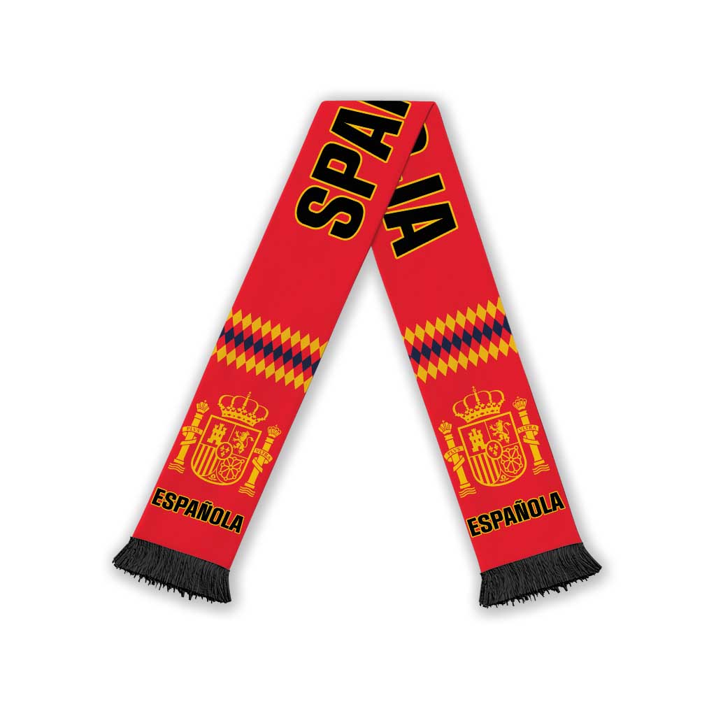 Spain World Football 2026 Soccer Scarf National Pride Never Stops