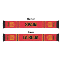 Spain World Football 2026 Soccer Scarf National Pride Never Stops