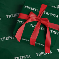 Spanish Mexican 30th Birthday Wrapping Paper Roll Treinta 30 Years Old Bday
