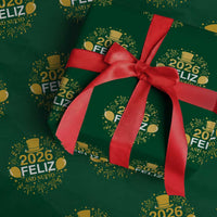 Spanish Mexican New Year 2026 Wrapping Paper Roll Feliz Ano Nuevo NYE Party - Wonder Print Shop