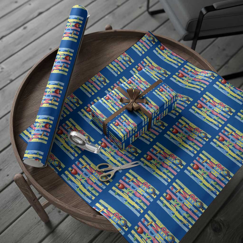 Special Ed Teacher Autism Acceptance Wrapping Paper Roll Au Some Teacher