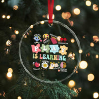 Special Education Crystal Glass Ornament Play is Learning Sped Teacher - Wonder Print Shop