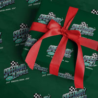Speedway Slammer 2025 Wrapping Paper Roll Bunker Hill Indiana - Wonder Print Shop