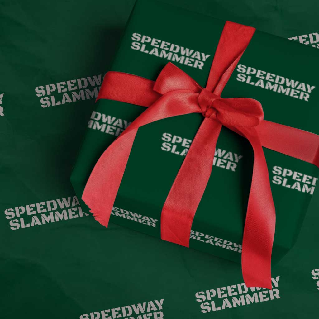 Speedway Slammer 2025 Wrapping Paper Roll Indiana Sarcastic - Wonder Print Shop