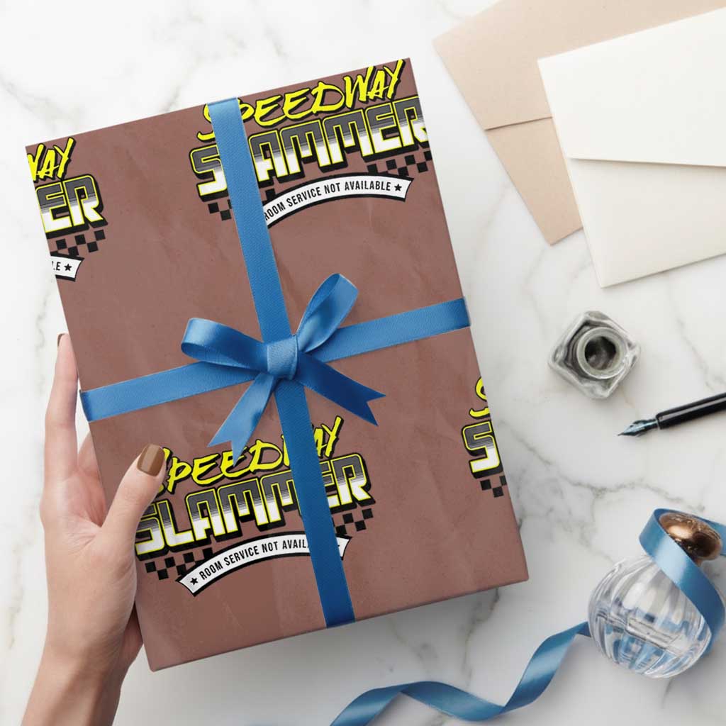 Speedway Slammer Indiana 2025 Wrapping Paper Roll - Wonder Print Shop