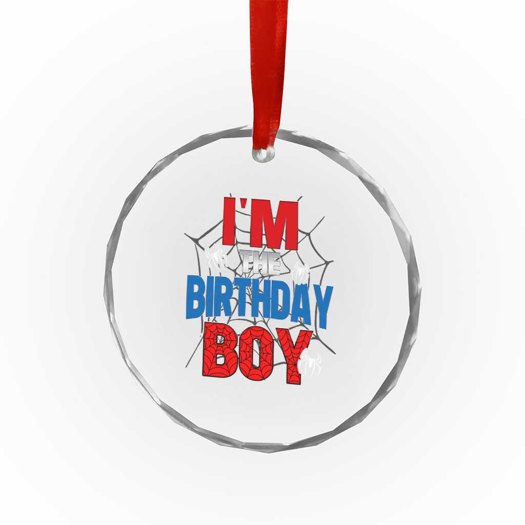 Spider Birthday Boy Crystal Glass Ornament Spiders Lover Bday Party - Wonder Print Shop