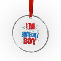 Spider Birthday Boy Crystal Glass Ornament Spiders Lover Bday Party - Wonder Print Shop