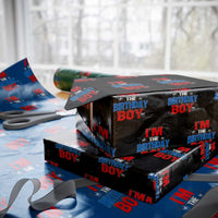 Spider Birthday Boy Wrapping Paper Roll Spiders Lover Bday Party - Wonder Print Shop