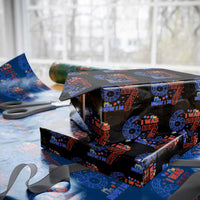 Spider Boy I Was 6 Now I Am 7 Wrapping Paper Roll Seventh Birthday Gift - Wonder Print Shop