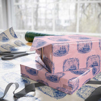 Spilling The Tea Since 1773 Boston Tea Party Wrapping Paper Roll Funny Historical Toile Graphic American History Humor
