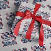 Spilling The Tea Since 1773 Wrapping Paper Roll Boston Tea Party USA History Humor